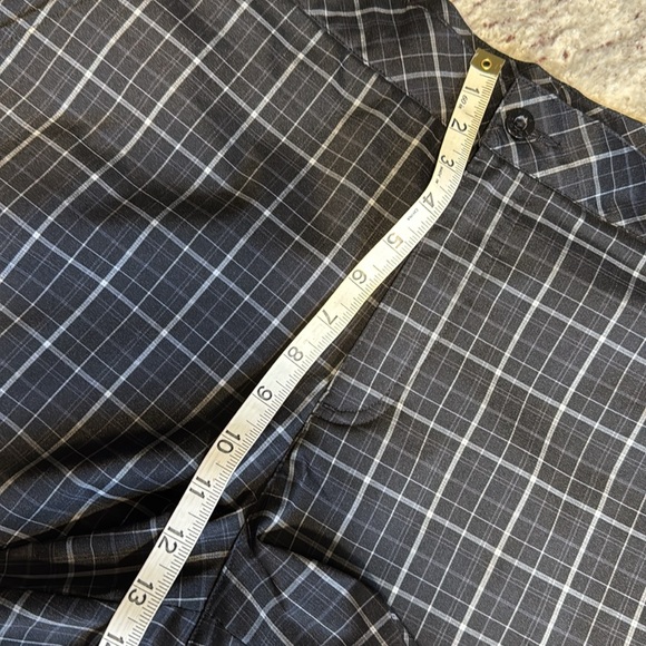 FILA Sport Golf Black & Gray Plaid Shorts - Picture 9 of 10